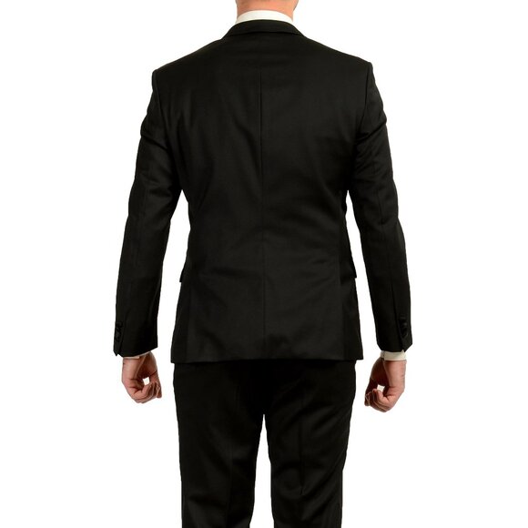 Hugo Boss Men's "Halven/Gentry" Black 100% Wool Tuxedo Suit US 40S IT 50S - Picture 3 of 12